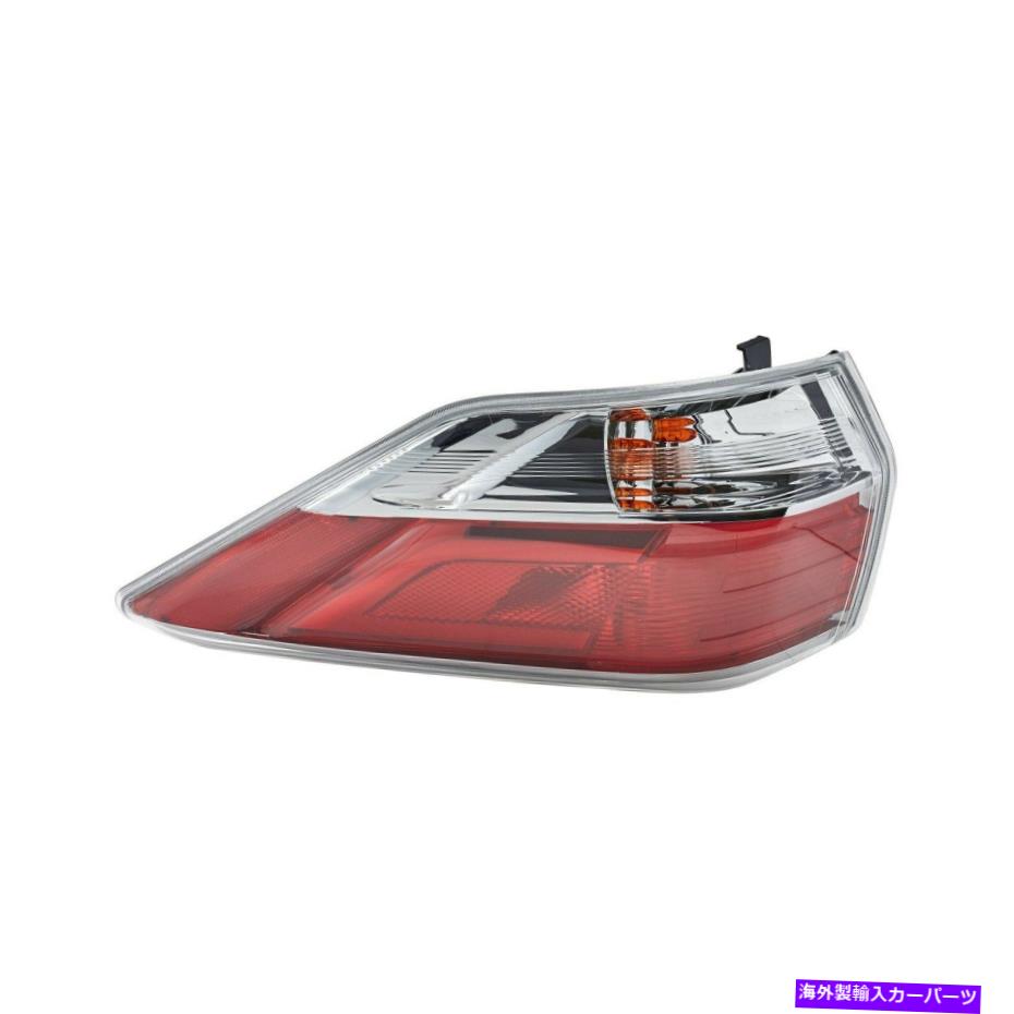 USテールライト トヨタハイランダー14-16 TYCドライバーサイド外部交換テールライト用 For Toyota Highlander 14-16 TYC Driver Side Outer Replacement Tail Light【並行輸入品】