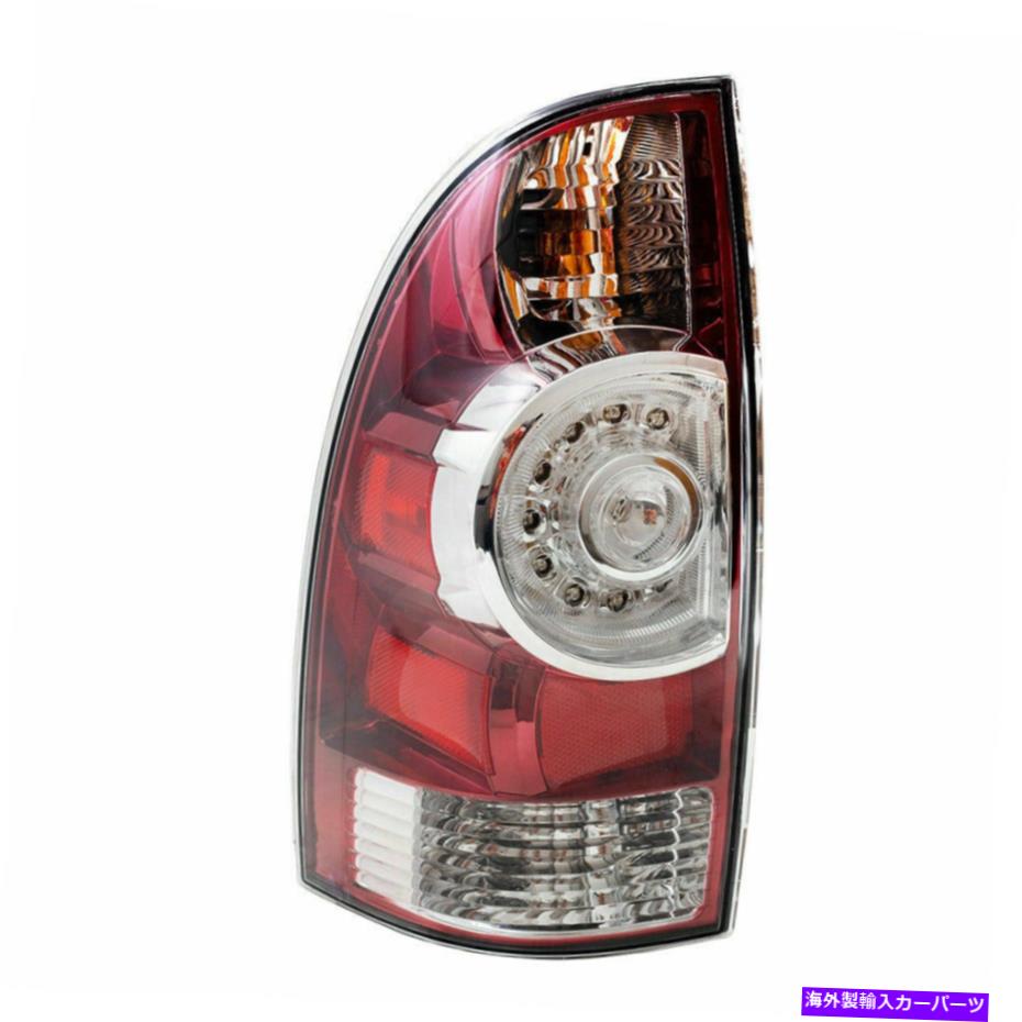 USテールライト 05-15トヨタタコマトラックのための新しいドライバTaillight LEDセンターレンズアセンブリ New Drivers Taillight LED Center Lens Assembly for 05-15 Toyota Tacoma Truck【並行輸入品】