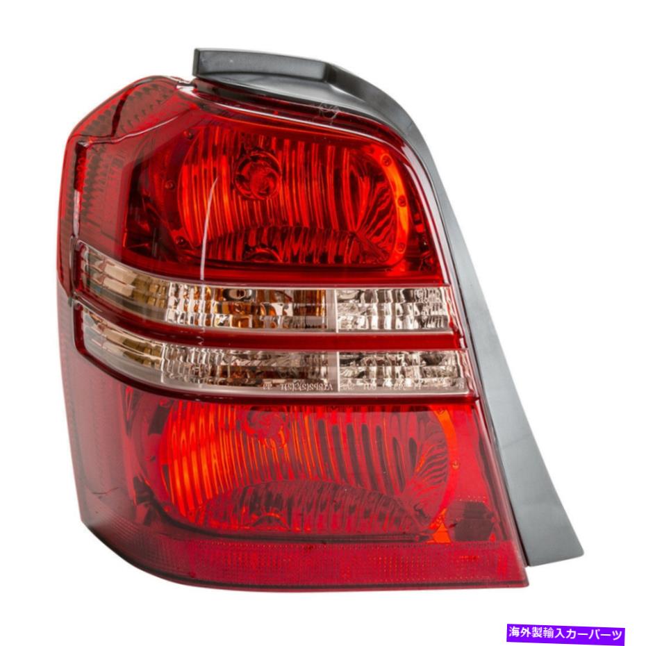 USテールライト テールライトアセンブリ - レギュラーレギュラーTYC 11-5932-00フィット01-03トヨタハイランダ Tail Light Assembly-Regular Left TYC 11-5932-00 fits 01-03 Toyota Highlander【並行輸入品】