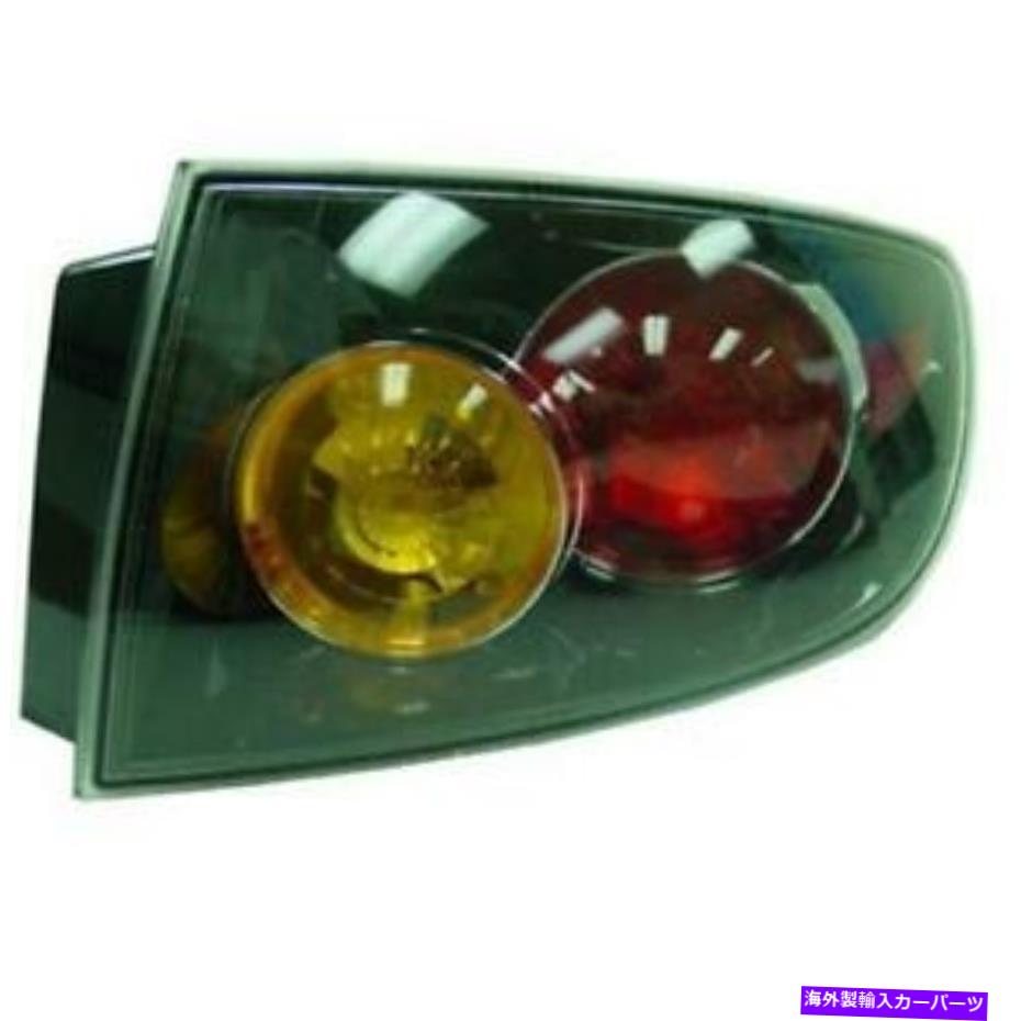 USテールライト 2004-2006マツダ3 MA2801127のためのCPPクリア右Taillampアセンブリ CPP Clear Right Taillamp Assembly for 2004-2006 Mazda 3 MA2801127【並行輸入品】