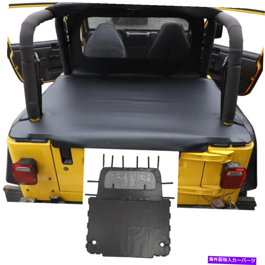 Soft Top リアトランクソフトトップビキニアイソレーションカバージープラングラーTJ 1997-06レザー Rear Trunk Soft Top Bikini Isolation Cover for Jeep Wrangler TJ 1997-06 Leather【並行輸入品】｜Us Custom Parts Shop USDM