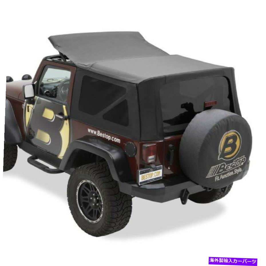 Soft Top 79146-35ブラックダイヤモンドソフトトップ交換07-18 wrangler jk 2dr Bestop 79146-35 Black Diamond Soft Top Replacement for 07-18 Wrangler JK 2DR【並行輸入品】｜Us Custom Parts Shop USDM