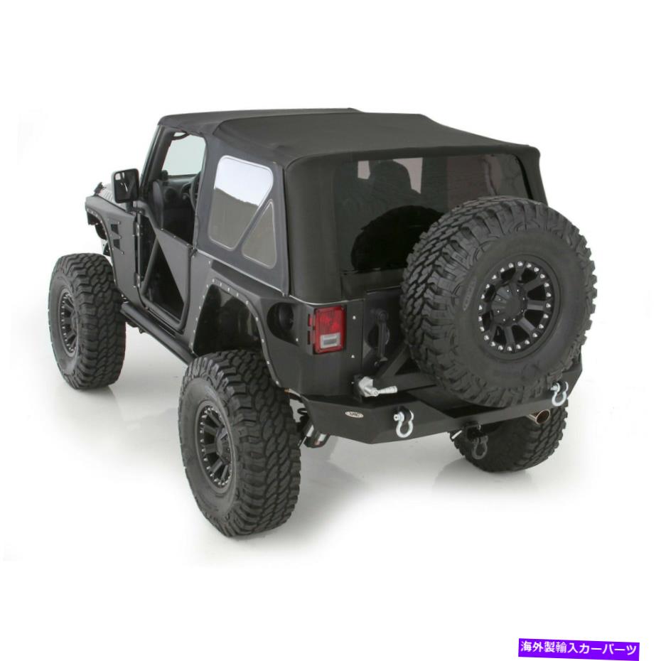 Soft Top SMITTYBILT 9070235（在庫）交換用ソフトトップ07-09ジープ・ルランラーJK 2-DR Smittybilt 9070235 (IN STOCK) Replacement Soft Top 07-09 Jeep Wrangler JK 2-Dr【並行輸入品】