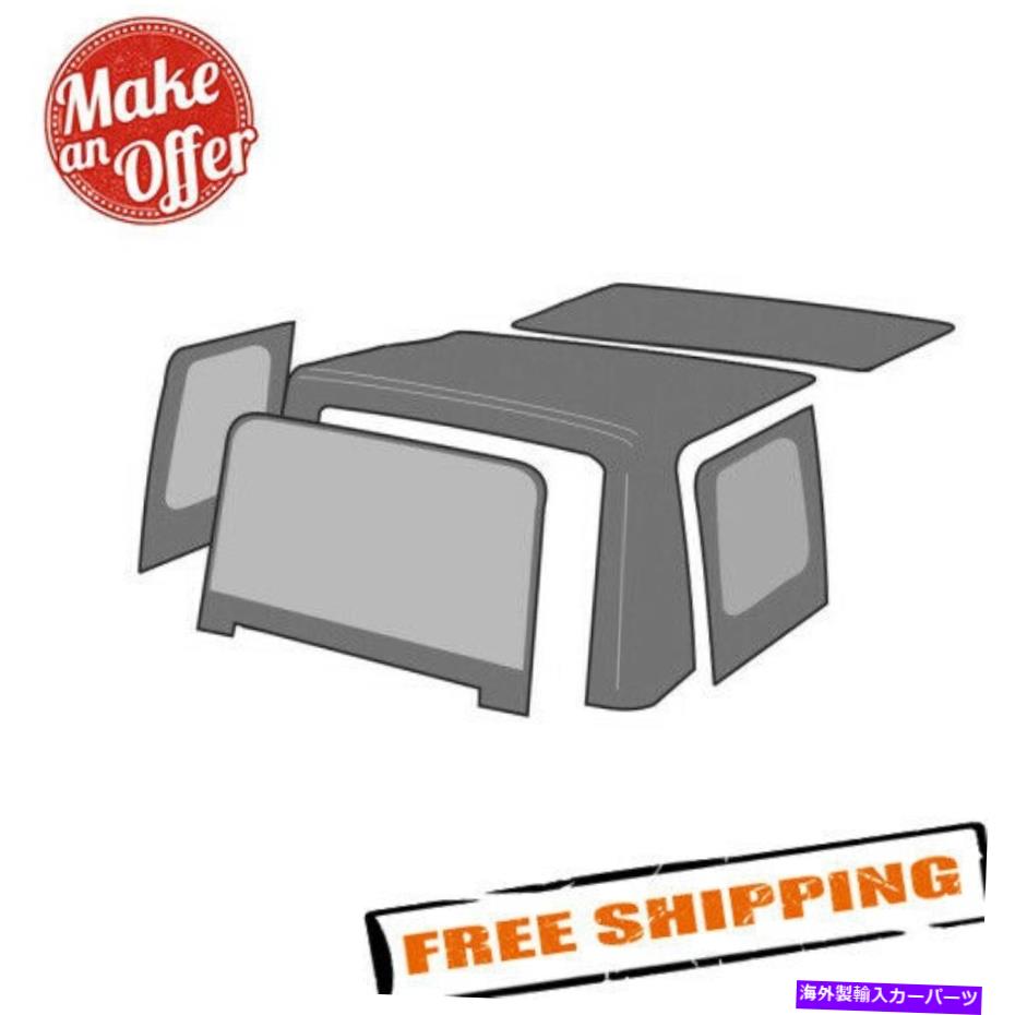 【楽天市場】Soft Top Rampage 98935 19992004のための交換用ソフトトップシボレートラッカー/スズキヴィタラ