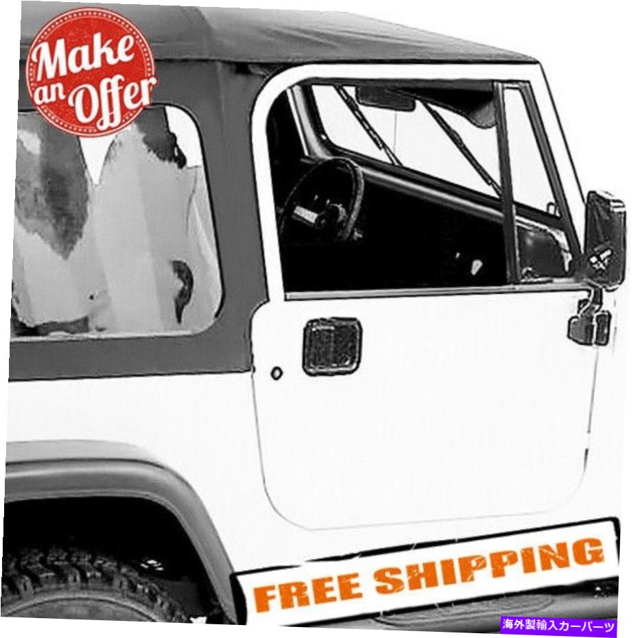 【楽天市場】Soft Top Rampage 68035 1987年から1995年のジープ・ラングラーyjのための完全な色合いソフトトップ