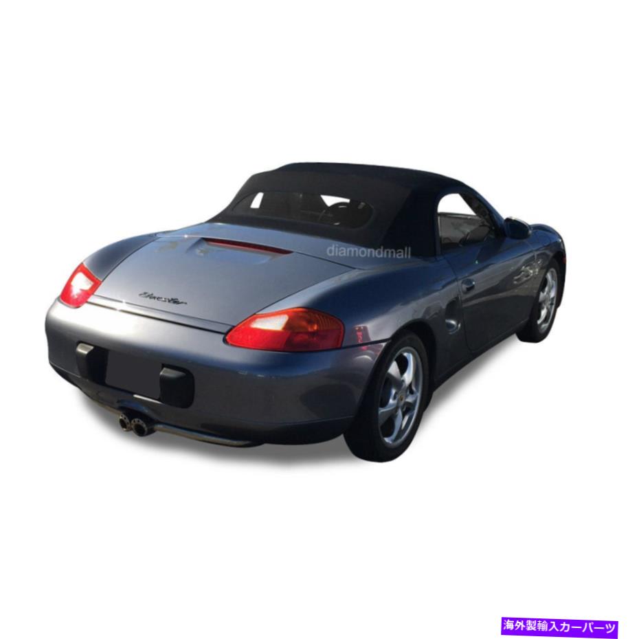 Soft Top ポルシェボックススター1997-02コンバーチブルソフトトップ＆加熱ガラス窓ブラッククロス Porsche Boxster 1997-02 Convertible Soft Top & Heated Glass Window Black Cloth【並行輸入品】｜Us Custom Parts Shop USDM
