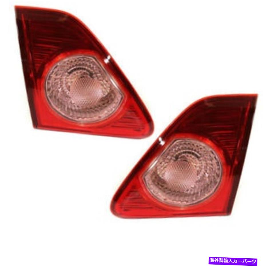 USテールライト 09-10 Corolla Japanは内側のTaillightテールランプバックアップライトセットペア For 09-10 Corolla Japan Built Inner Taillight Tail Lamp Backup Light Set Pair【並行輸入品】｜Us Custom Parts Shop USDM