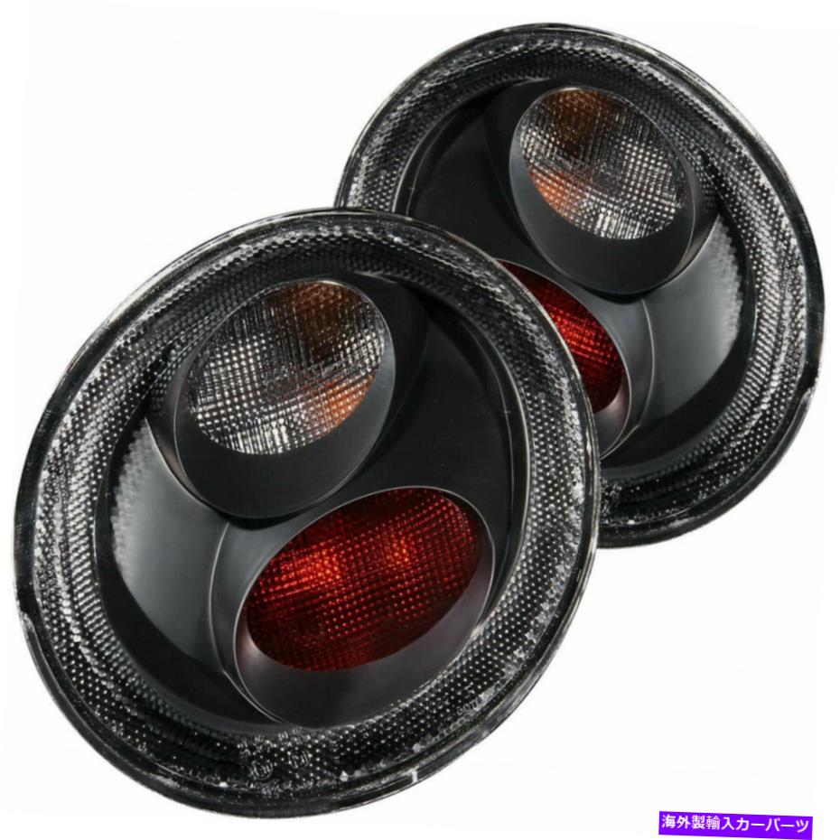 USテールライト Volkswagen Beetle 1998-2005 Tail Light Black. ANZO For Volkswagen Beetle 1998-2005 Tail Lights Black【並行輸入品】