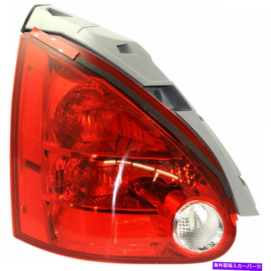 USテールライト FITS 2006 - 2008年日産マキシマテールライトアセンブリドライバーサイド - （CAPA） Fits 2006 - 2008 NISSAN MAXIMA Tail Light Assembly Driver Side - (CAPA)【並行輸入品】