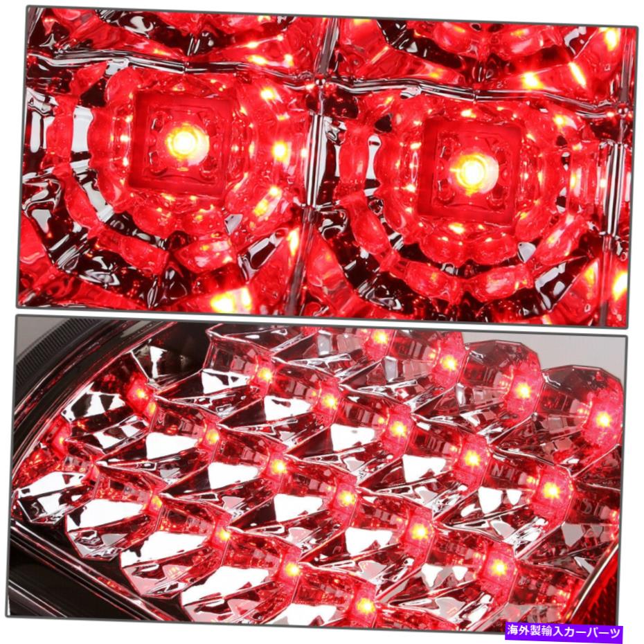 USテールライト 2007年から2009年のドッジRAM 1500 2500 3500ペアLEDテールブレーキライトランプクロム For 2007-2009 Dodge Ram 1500 2500 3500 Pair LED Tail Brake Light Lamp Chrome【並行輸入品】|Us Custom Parts Shop USDM