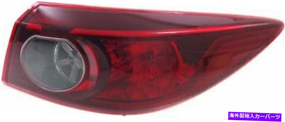 USテールライト 2014年から2015年マツダ3のためのCPP赤いレンズのテールライト CPP Red Lens Tail Light for 2014-2015 Mazda 3【並行輸入品】｜Us Custom Parts Shop USDM