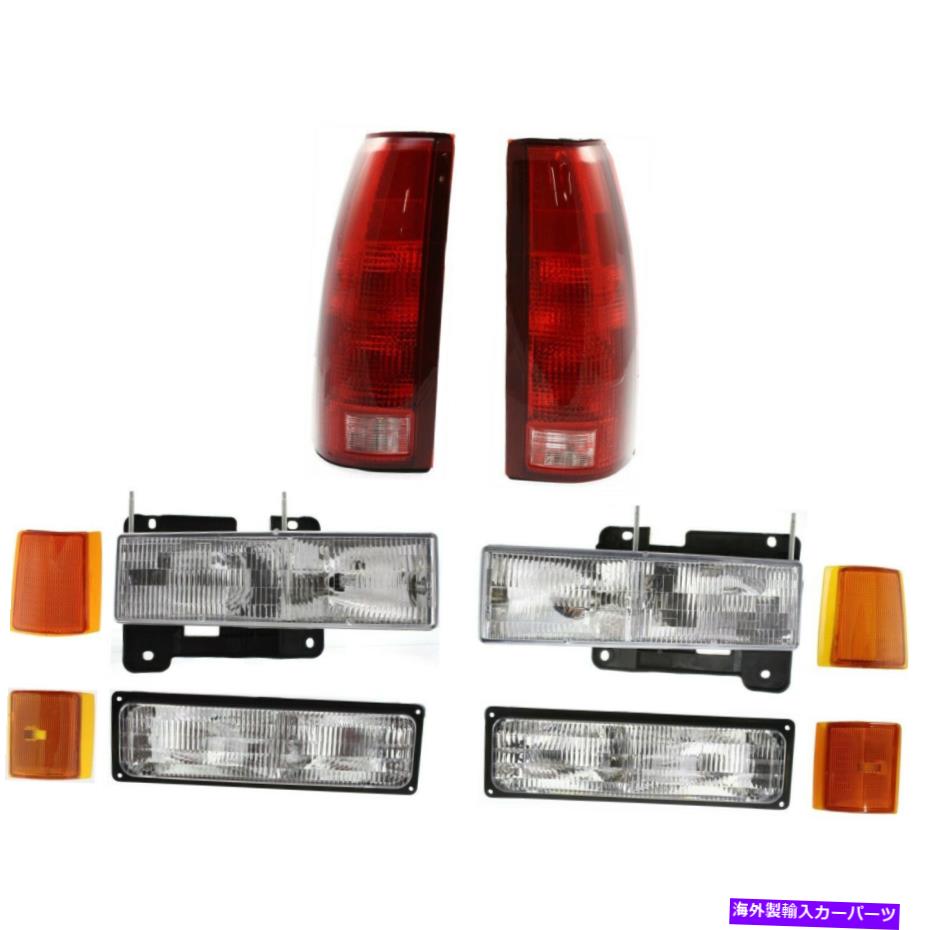 USテールライト ヘッドライトパーキングマーカーライトテールランプキットシボレートラックSUVのための10セット Headlight Parking Marker Light Tail Lamp Kit Set of 10 for Chevy Truck SUV New【並行輸入品】｜Us Custom Parts Shop USDM