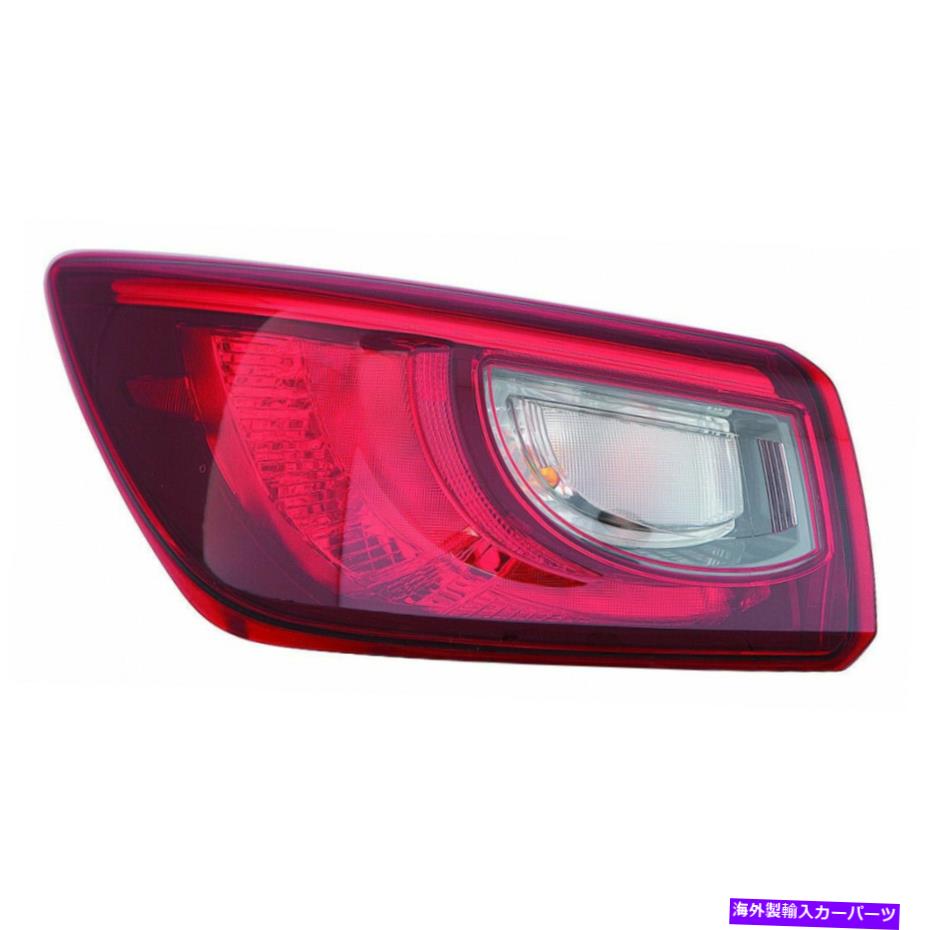 USテールライト マツダCX3テールライトアセンブリ2016-2019ドライバサイドアウターバルブタイプカパバ For Mazda CX3 Tail Light Assembly 2016-2019 Driver Side Outer Bulb Type | CAPA【並行輸入品】|Us Custom Parts Shop USDM
