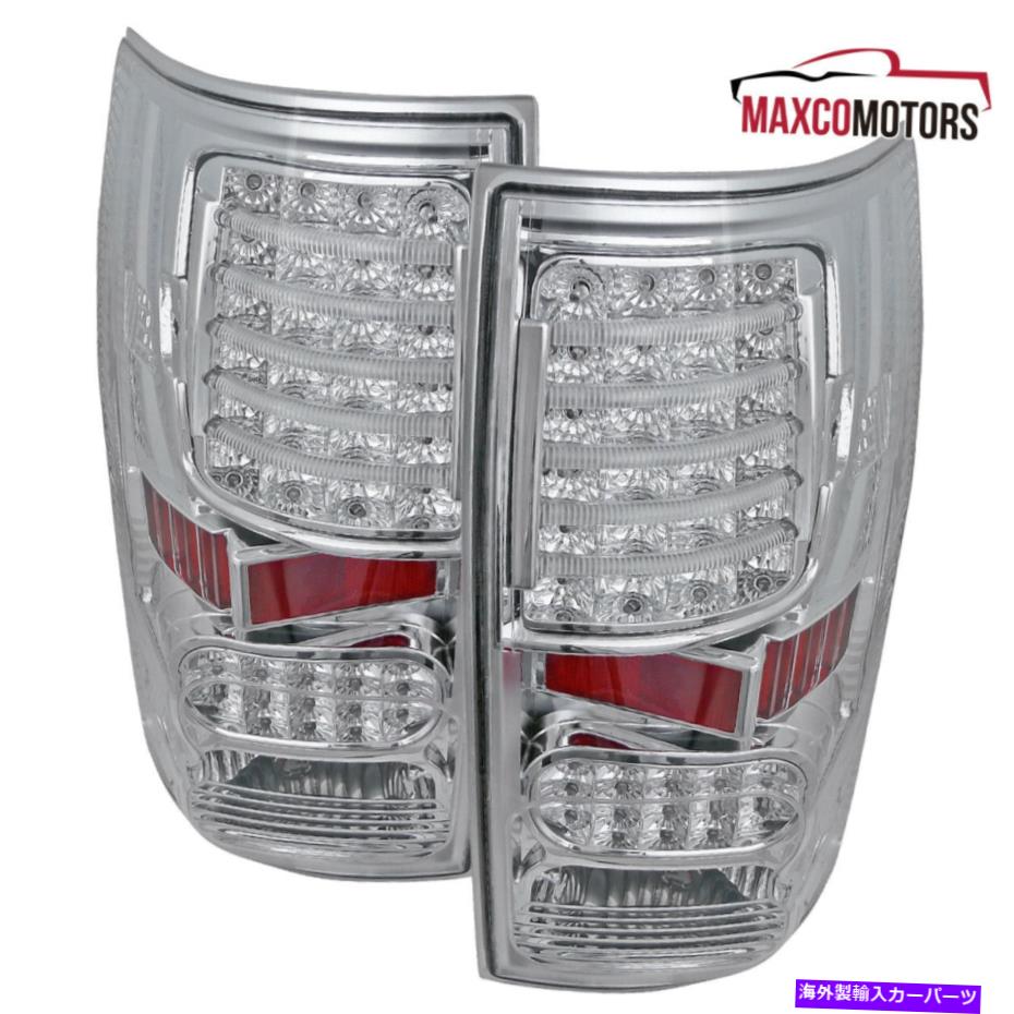 USテールライト 2007 - 2013年トヨタツンドラピックアップリアLEDテールライトブレーキ信号ランプ For 2007-2013 Toyota Tundra Pickup Rear LED Tail Lights Brake Signal Lamps【並行輸入品】