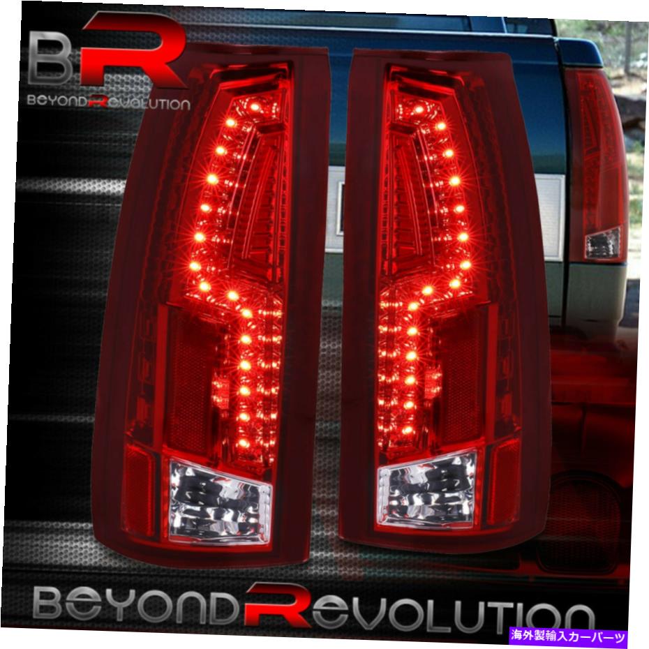 USテールライト 88-98シビーC / K C10 Silverado 1500 Truckの赤いレンズリアLEDテールライト Red Lens Rear LED Tail Lights For 88-98 Chevy C/K C10 Silverado 1500 2500 Truck【並行輸入品】|Us Custom Parts Shop USDM