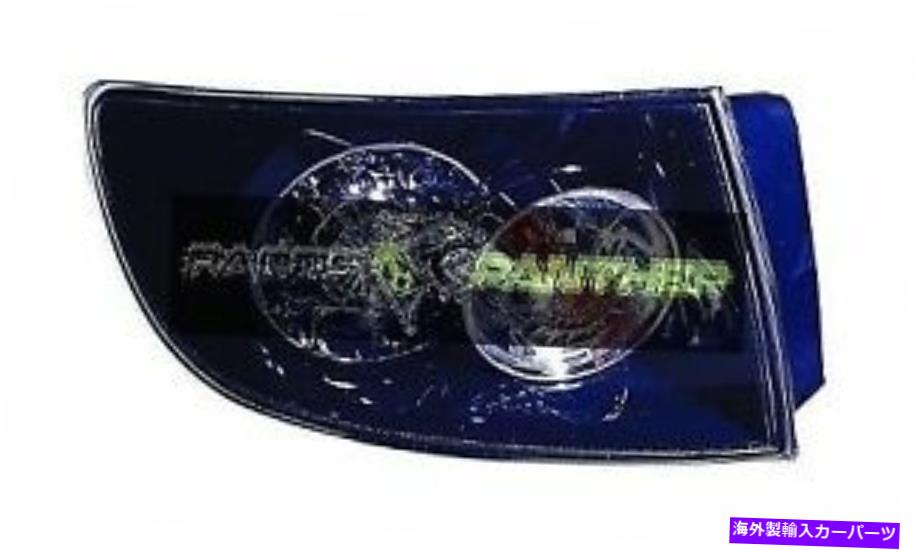 USテールライト 2007年 - 2009年の運転者側マツダ3リアテールライトアセンブリ交換/レンズ for 2007 - 2009 driver side Mazda 3 Rear Tail Light Assembly Replacement/Lens【並行輸入品】