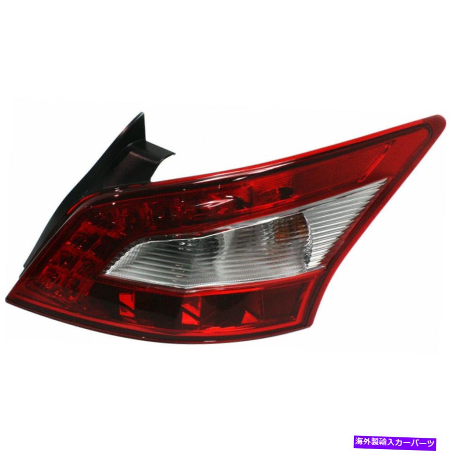 USテールライト フィット2009-2011日産マキシマテールライトアセンブリ旅客サイドドット Fits 2009-2011 Nissan Maxima Tail Light Assembly Passenger Side DOT【並行輸入品】