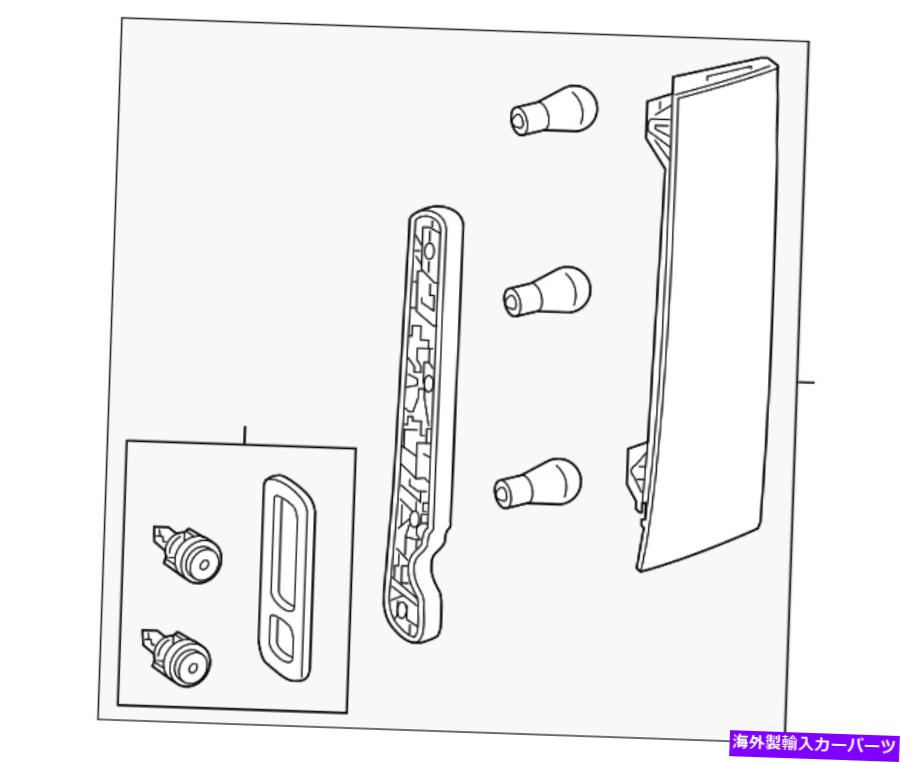 USテールライト 本物のメルセデスベンツテールランプアセンブリ9108200300 Genuine Mercedes-Benz Tail Lamp Assembly 9108200300【並行輸入品】