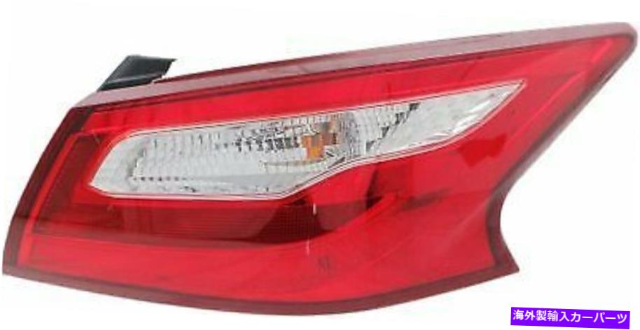 USテールライト 2016-2017日産アルティマのためのCPPクリア＆レッドレンズテールライト CPP Clear & Red Lens Tail Light for 2016-2017 Nissan Altima【並行輸入品】
