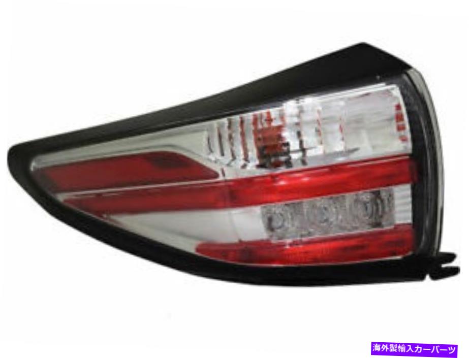 USテールライト 2015-2018日産ムラノのための左外側のテールライトアセンブリ2017 2016 x564qq Left Outer Tail Light Assembly For 2015-2018 Nissan Murano 2017 2016 X564QQ【並行輸入品】 45,080円