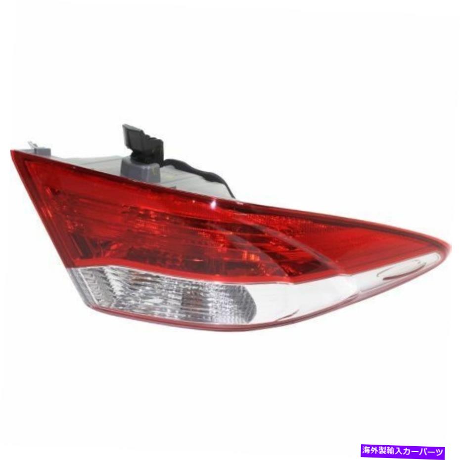 USテールライト CAMRY 15-16、CAPAドライバ側、アウターテールライト、クリア、レンズ For Camry 15-16, CAPA Driver Side, Outer Tail Light, Clear and Red Lens【並行輸入品】|Us Custom Parts Shop USDM