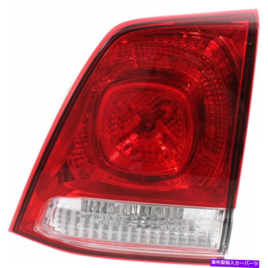USテールライト FITS 2008-2011トヨタランドクルーザーテールライトインナー助手席側 Fits 2008-2011 Toyota Land Cruiser Tail Light Inner Passenger Side【並行輸入品】