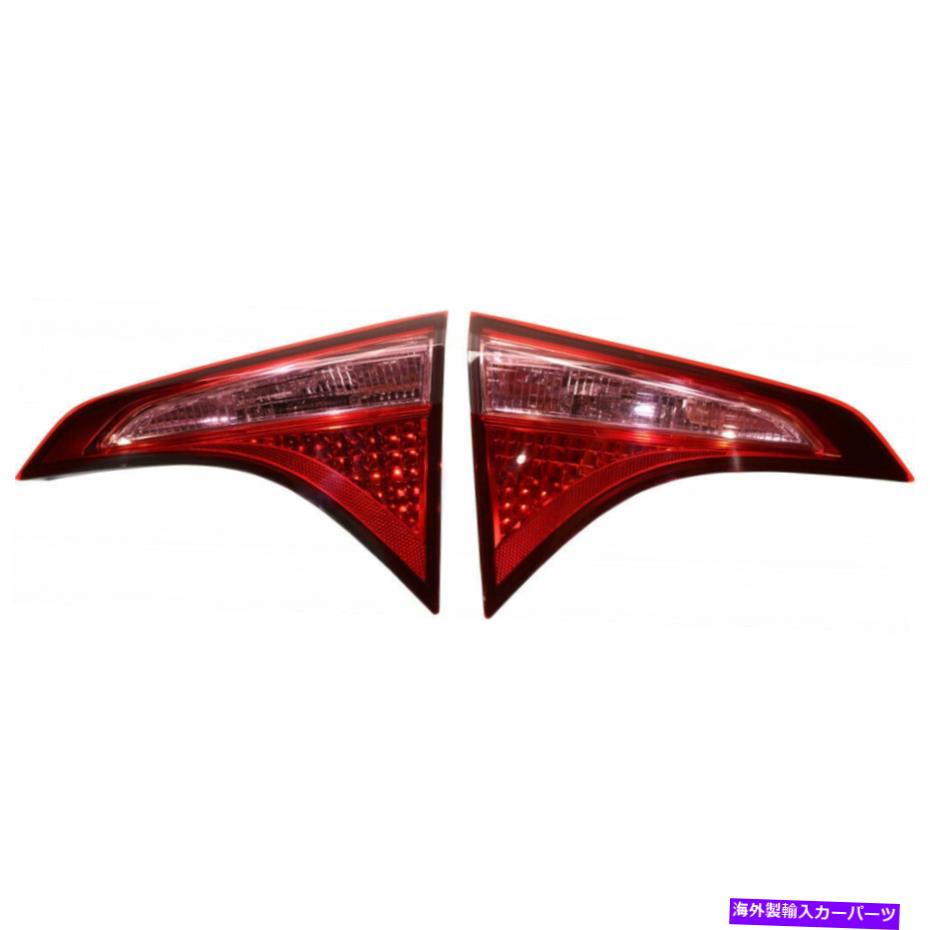 USテールライト トヨタカローラテールライト2017-2019内部RHとLHペア/セットハロゲンカーパ For Toyota Corolla Tail Light 2017-2019 Inner RH and LH Pair/Set Halogen CAPA【並行輸入品】|Us Custom Parts Shop USDM