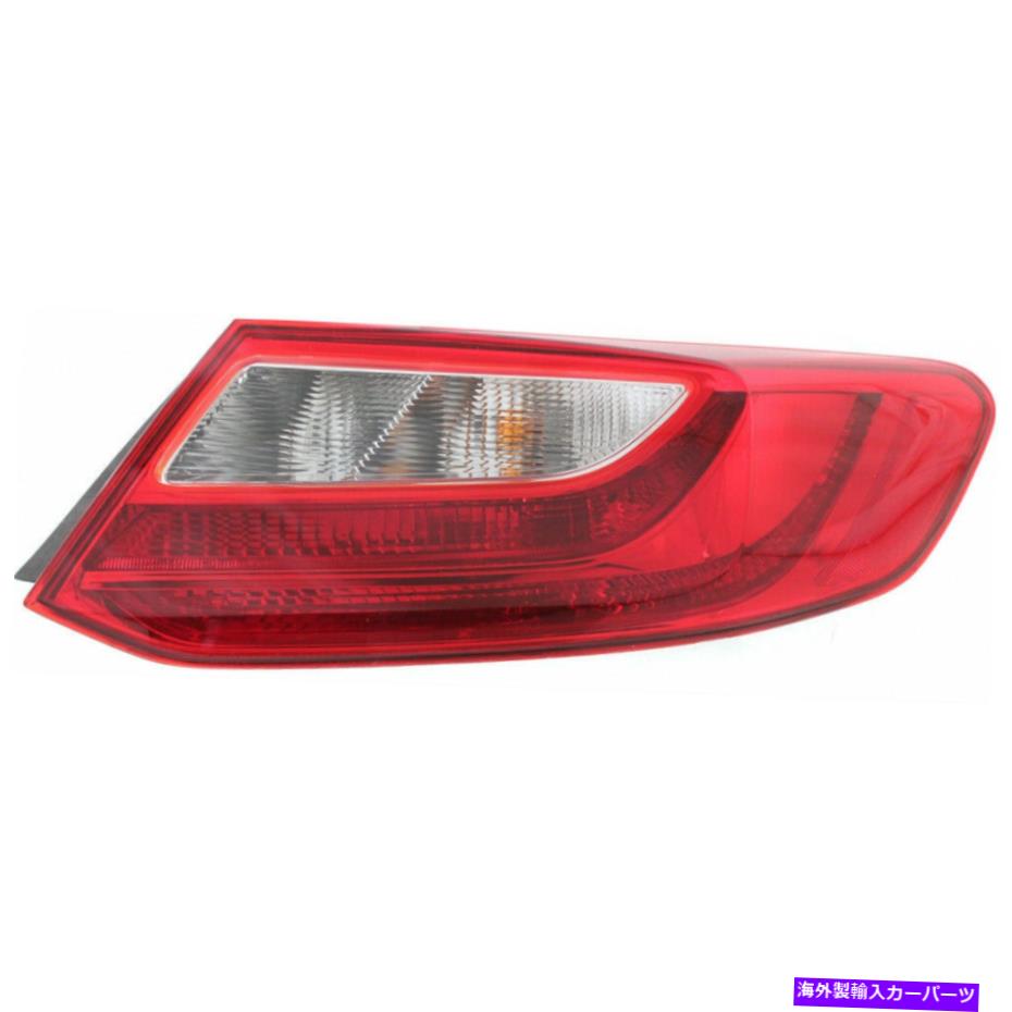 USテールライト ホンダアコードクーペ13-15テールライトキャッパ旅客サイドHO2801185 Fits Honda Accord Coupe 13-15 Tail Light CAPA Passenger Side HO2801185【並行輸入品】｜Us Custom Parts Shop USDM