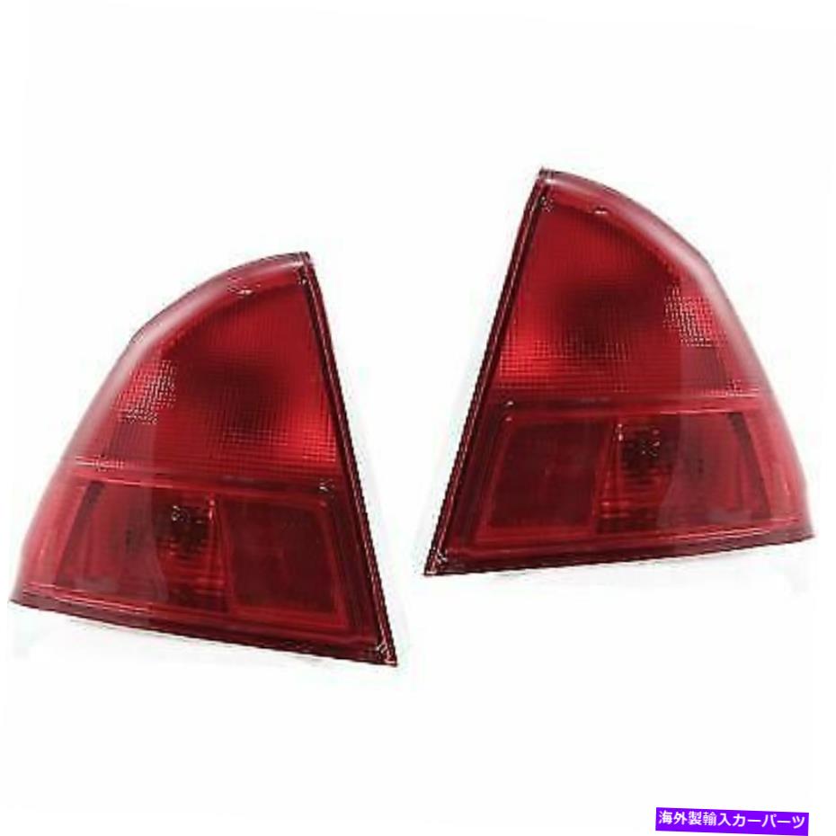 USテールライト 2001-2002ホンダシビックLH RH外側セダンのペアテールライト Pair Tail Light for 2001-2002 Honda Civic LH RH Outer Sedan【並行輸入品】|Us Custom Parts Shop USDM