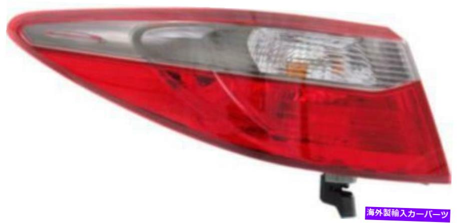 USテールライト 15-17トヨタカムリのためのCPP Capaの運転手、側面、外側のテールライトから2804126C CPP CAPA Driver, Side,, Outer Tail Light TO2804126C for 15-17 Toyota Camry【並行輸入品】