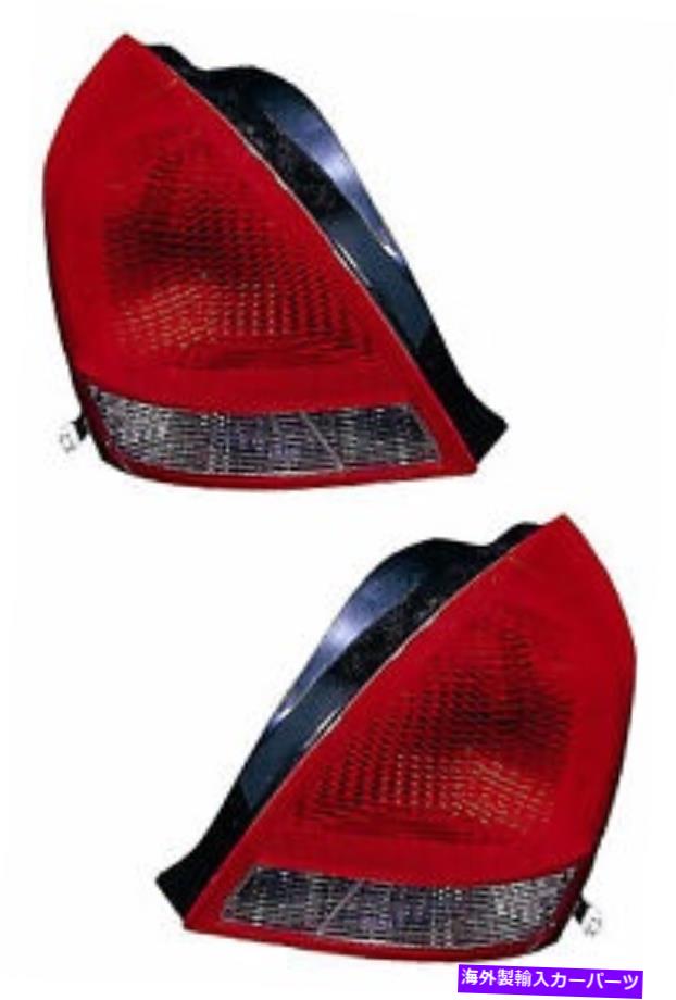 USテールライト 2001年2002年2003年のHyundai Elantra Sedanテールライトペアセット For 2001 2002 2003 Hyundai Elantra Sedan Tail lights Pair Set【並行輸入品】