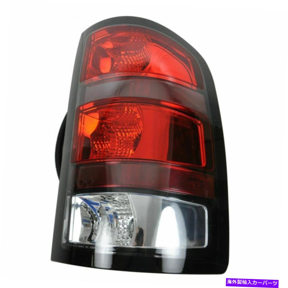 USテールライト 赤の境界線Taillight Taillamp旅客ryr RR for 07-09 GMC Sierra Denali Red Border Taillight Taillamp Passenger Right RH RR for 07-09 GMC Sierra Denali【並行輸入品】