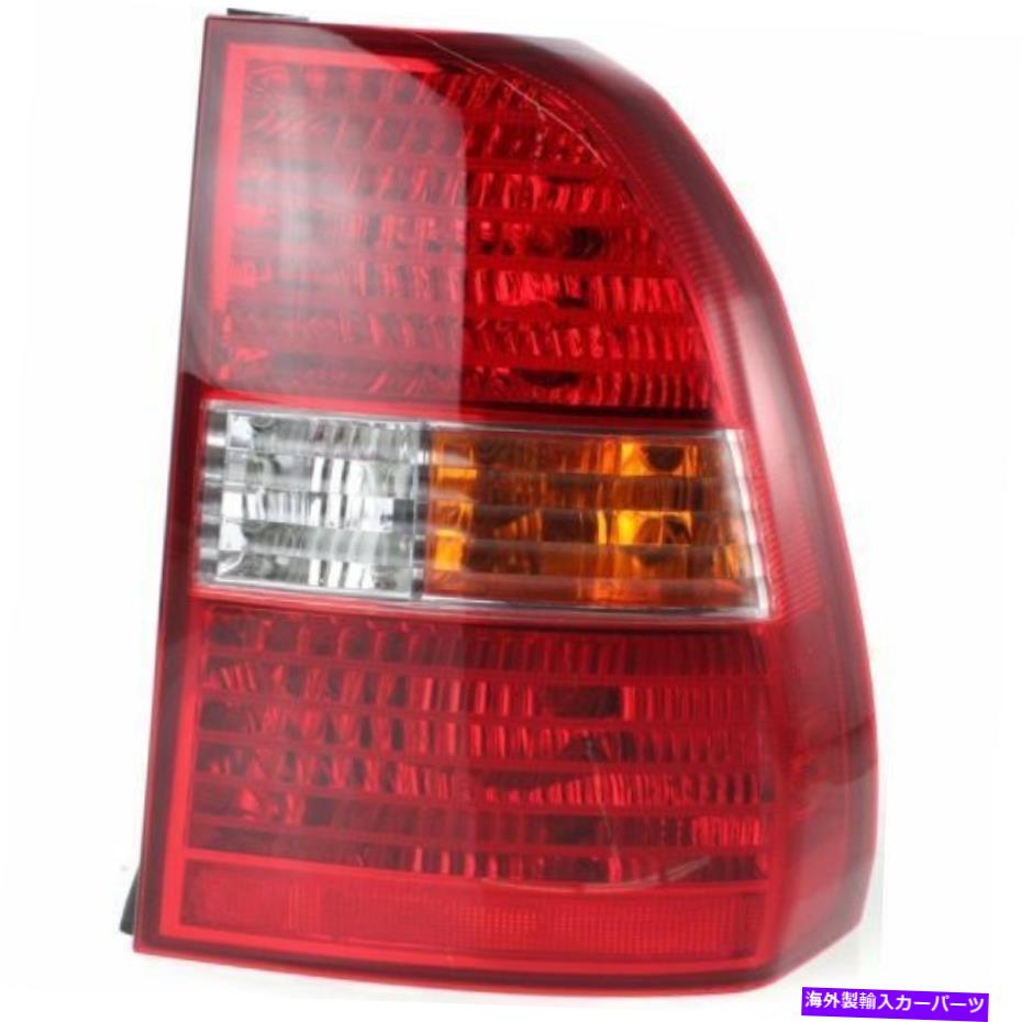 USテールライト Sportage 05-10、キャパ旅客サイドテールライト、琥珀色、透明、赤レンズ For Sportage 05-10, CAPA Passenger Side Tail Light, Amber, Clear and Red Lens【並行輸入品】