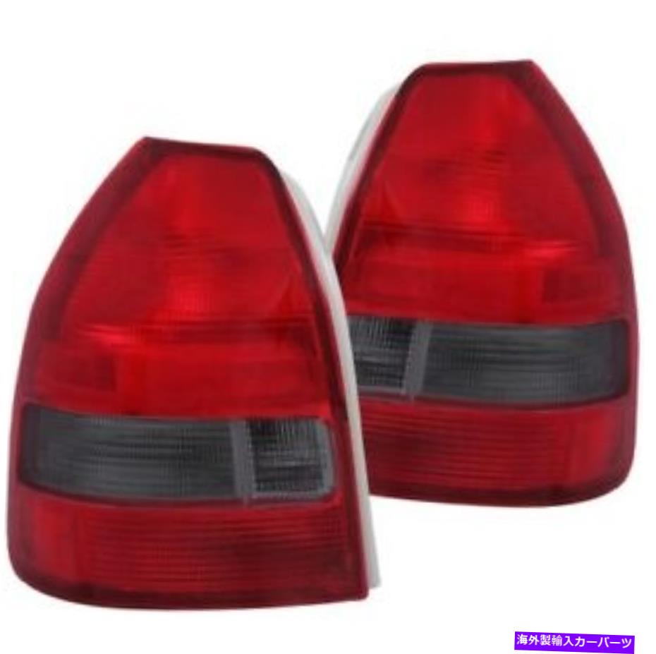 USテールライト Anzo 221193テールライトアセンブリ。 96-00ホンダシビック新品用レッド/スモークレンズ Anzo 221193 Tail Light Assembly; Red/Smoke Lens For 96-00 Honda Civic NEW【並行輸入品】