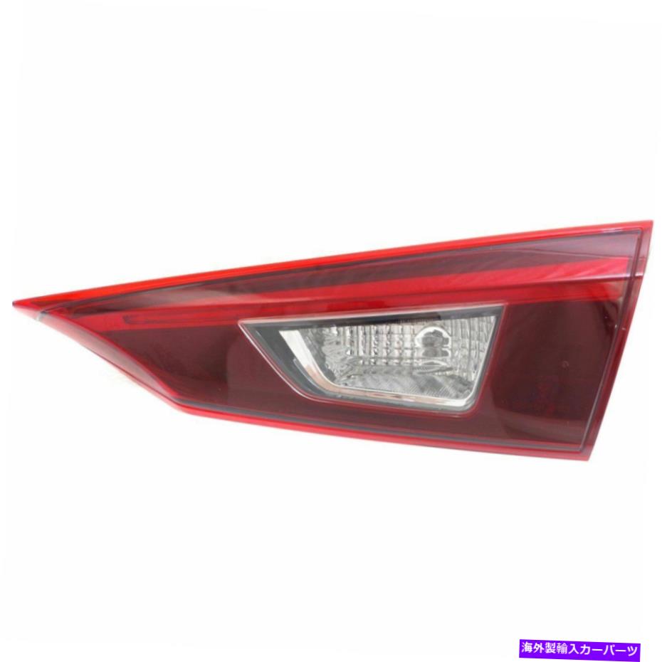 USテールライト 2014年マツダ3から3-31-14 Sedan Japan Right Inner Red W /球根のためのLEDテールライト LED Tail Light For 2014 Mazda 3 To 3-31-14 Sedan Japan Right Inner Red w/ Bulbs【並行輸入品】 45,947円