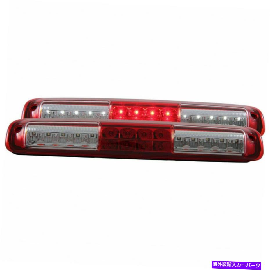 USテールライト GMC Sierra 1500/3500クラシック2007 LEDブレーキライト3RD赤 ANZO For GMC Sierra 1500/3500 Classic 2007 LED Brake Light 3rd Red【並行輸入品】