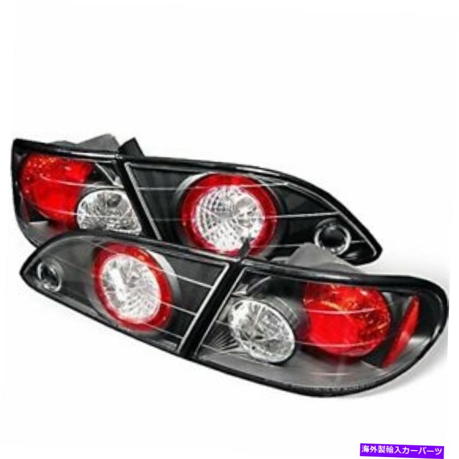 USテールライト スパイダーオートトヨタカローラブラックアルテッツァテールライト Spyder Auto Toyota Corolla Black Altezza Tail Light【並行輸入品】