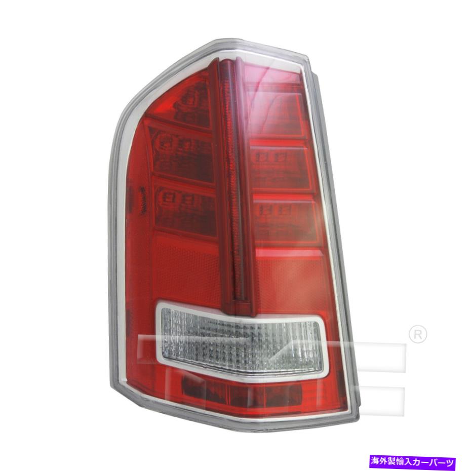 USテールライト テールライトリアランプ左のドライバー11-12クライスラー300（タイプ2）レッドトリム Tail Light Rear Lamp Left Driver for 11-12 Chrysler 300 (Type 2) Red Trim【並行輸入品】
