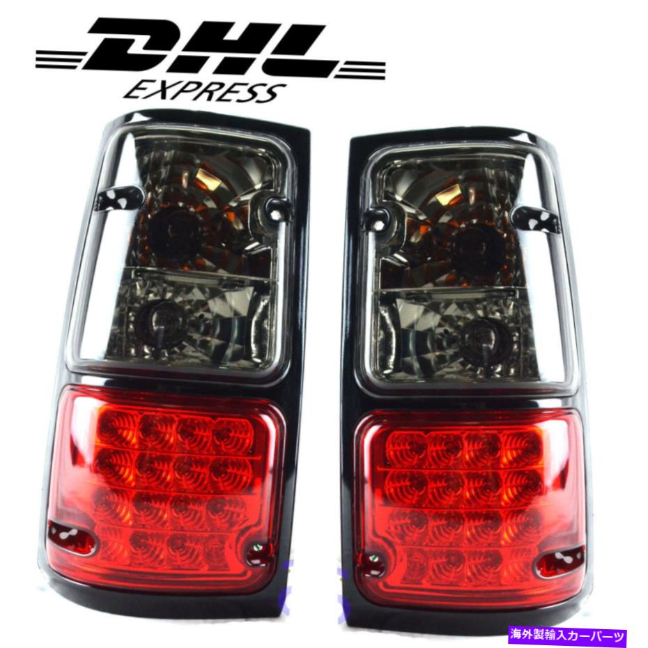 USテールライト イスルズホールデンカメオTRETFR UTE 89 - 96のためのセットテールランプライトテイランプ煙レンズ Set Tail Lamp Light Taillamp Smoke Lens For Isuzu Holden Cameo TFR UTE 89 - 96【並行輸入品】