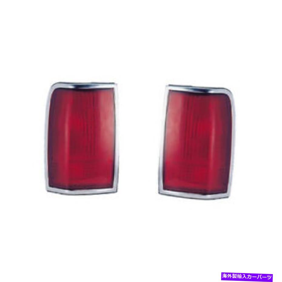 USテールライト テールライトリアバックランプペアセット90-97フォードタウンカー左右 Tail Lights Rear Back Lamps Pair Set for 90-97 Ford Town Car Left & Right【並行輸入品】