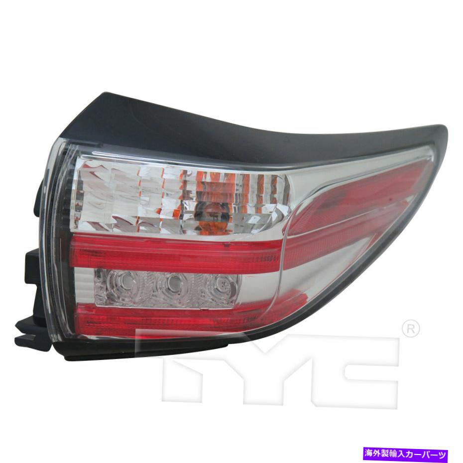 USテールライト 15-18日産村野のための右乗客の右乗客 Outer Quarter Tail Light Rear Lamp Right Passenger for 15-18 Nissan Murano【並行輸入品】 44,214円