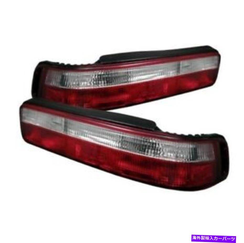USテールライト Spyder 5000187 Euroスタイルのテールライトブラック1990年から1993年のAcura Integra 2PC Spyder 5000187 Euro Style Tail Lights Black For 1990-1993 Acura Integra 2pc NEW【並行輸入品】