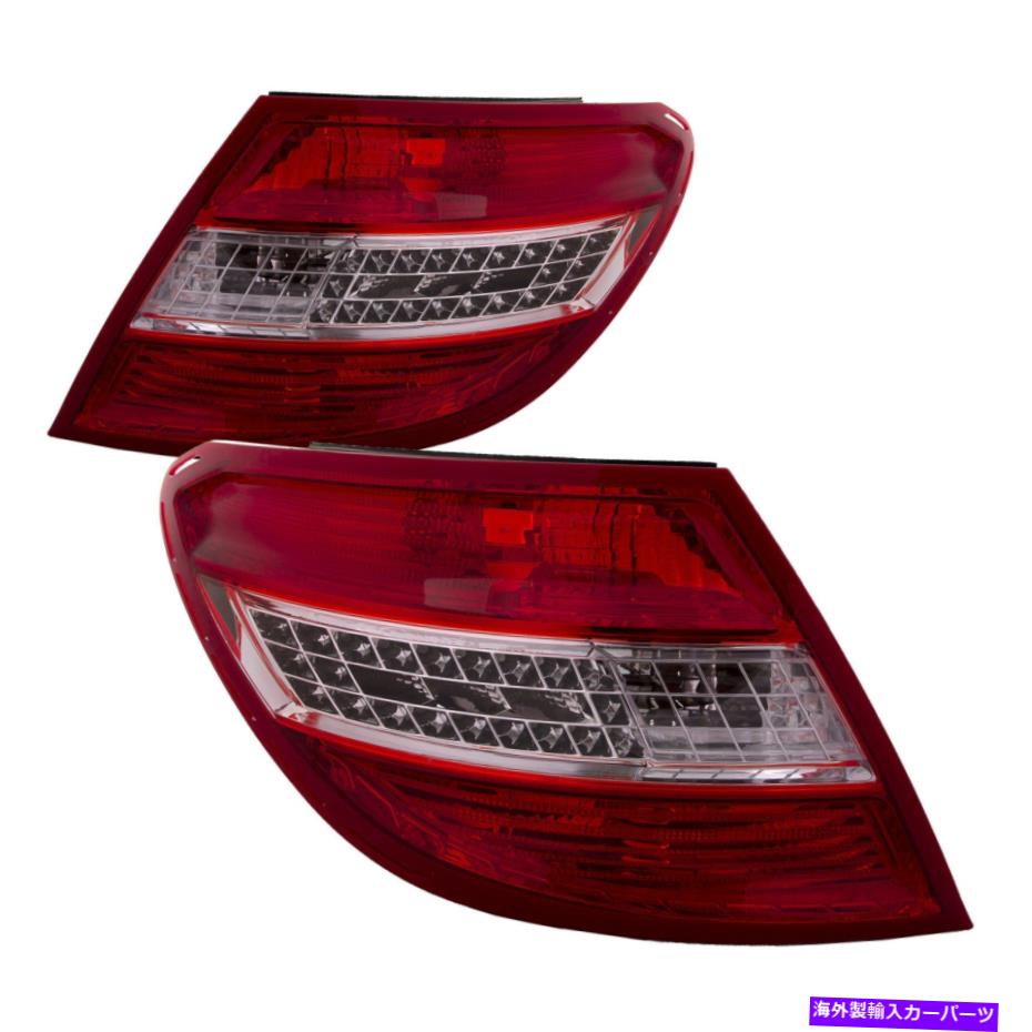 USテールライト テールライトセットLEDフィット2008-2011メルセデスベンツCクラスAMG C63 Tail Light Set LED Fits 2008-2011 Mercedes Benz C-Class AMG C63【並行輸入品】