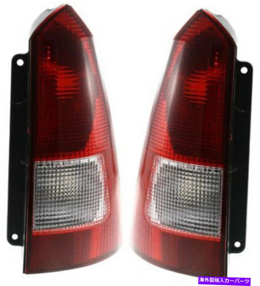 USテールライト 03-07フォーカスのためのドライバー＆旅客サイドテールライトライトランプ Driver & Passenger Side Tail Light Tail Lamp for 03-07 Ford Focus【並行輸入品】