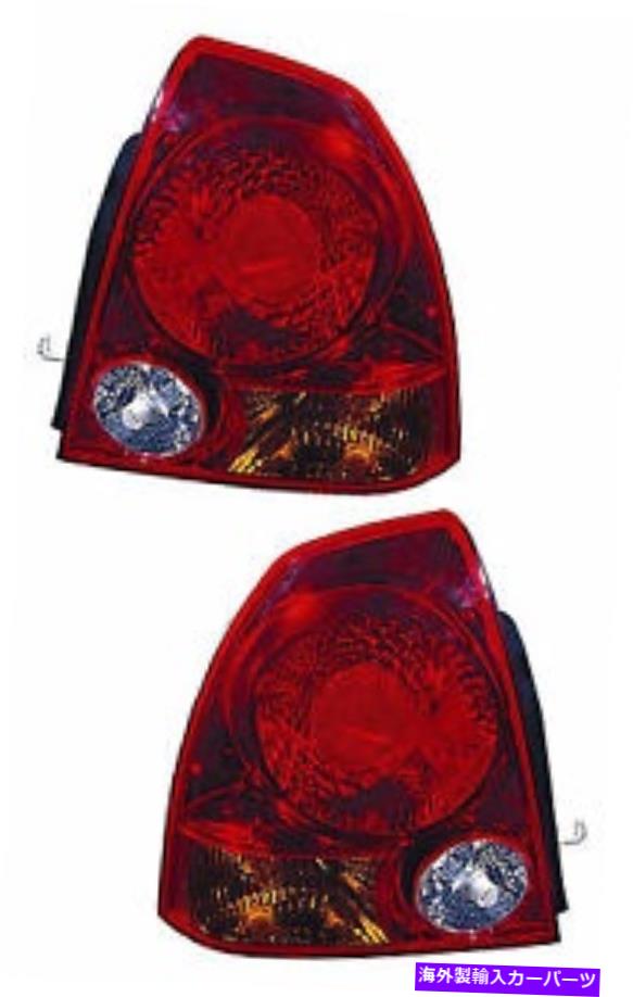 USテールライト 2003年2004年2006年半日アクセントセダンテールライトペアセット For 2003 2004 2005 2006 Hyundai Accent Sedan Tail lights Pair Set【並行輸入品】｜Us Custom Parts Shop USDM