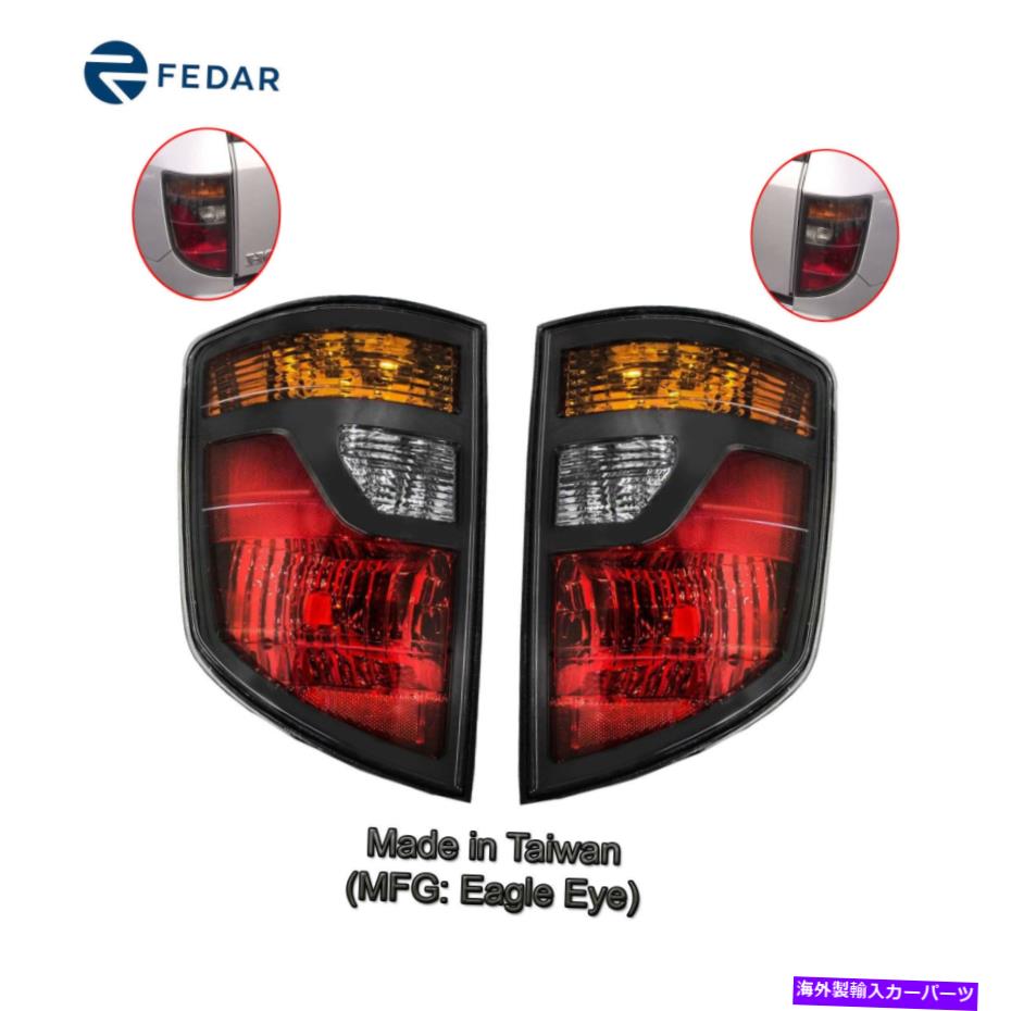 USテールライト テールライトランプフィット2006 2007 2008ホンダリッジラインペア Tail Light Lamp Fit 2006 2007 2008 Honda Ridgeline Pair【並行輸入品】