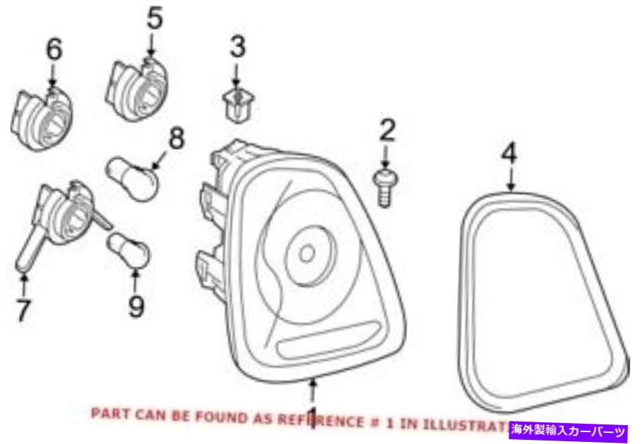 USテールライト ミニ63212757009のための本物のOEMテールライトアセンブリ Genuine OEM Tail Light Assembly for Mini 63212757009【並行輸入品】