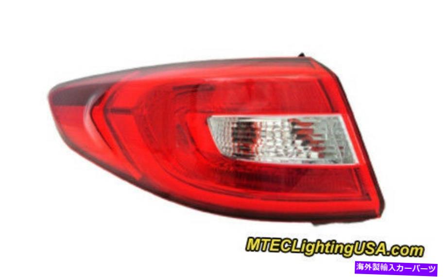 USテールライト ヒュンダイソナタ2015のためのTYC左側のテールライトランプアセンブリ TYC Left Outer Side Tail Light Lamp Assembly for Hyundai Sonata 2015【並行輸入品】｜Us Custom Parts Shop USDM