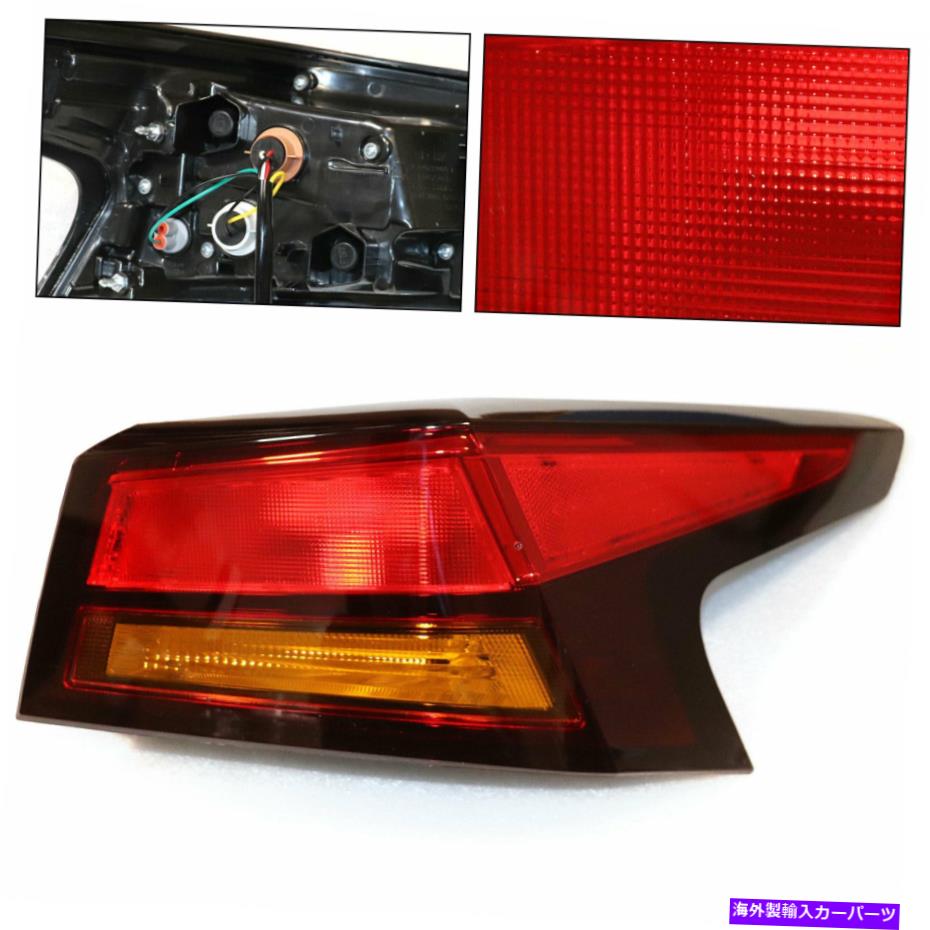 USテールライト 2019-2020日産アルティマのための右側のテールライトブレーキランプクロームハウジング Right Outer Tail Lights Brake Lamps Chrome Housing For 2019-2020 Nissan Altima【並行輸入品】｜Us Custom Parts Shop USDM