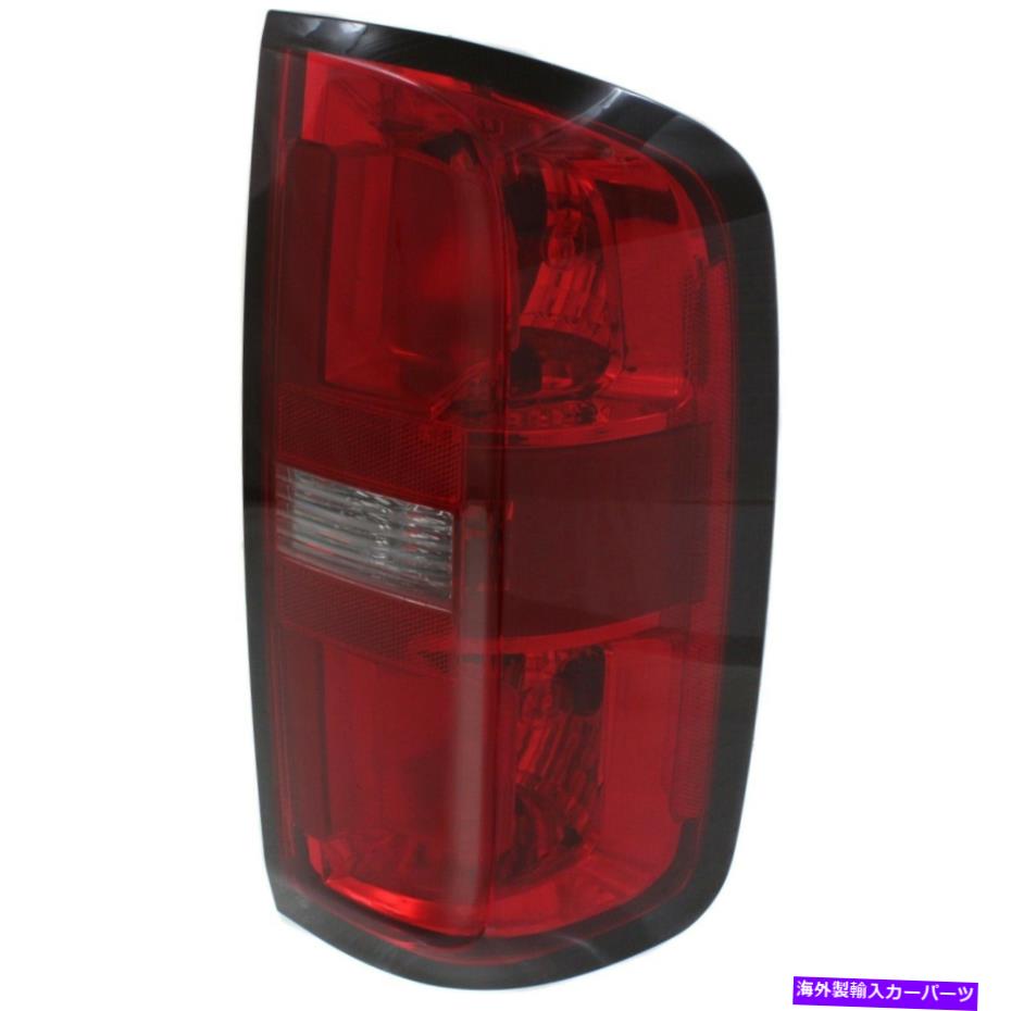 USテールライト Chevrolet Colorado Passenger Sideのためのカーパテールライト CAPA Tail Light For 2015-2019 Chevrolet Colorado Passenger Side【並行輸入品】